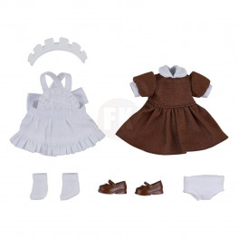 Original Character for Nendoroid Doll figúrkas Outfit Set: Maid Outfit Mini (Brown)